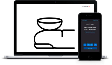 Contacts Vision Test