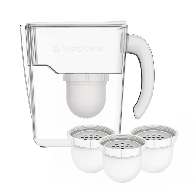 Filtered Water Pitcher + Filter 3-Pack