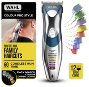 Wahl Colour Pro Style Cordless Hair Clipper 9639-2117X