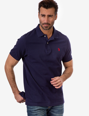 PIQUE SMALL LOGO POLO SHIRT