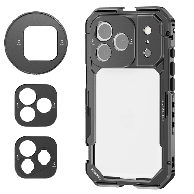 NEEWER PA143/PA144 Phone Cage Compatible with iPhone 17 Pro/Pro Max | Pre-Order