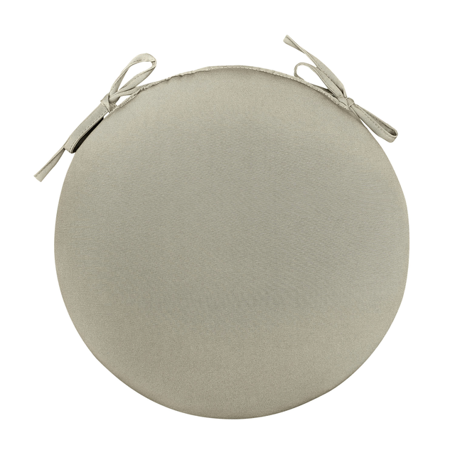 Classic Round Chair Cushion with Ties