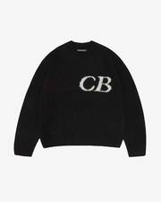CB LOGO KNIT SWEATER