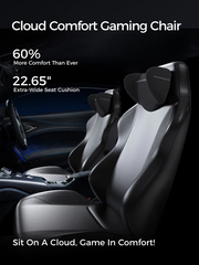 DXRACER CRAFT Series Black Red Gaming Chair -  XL, Red