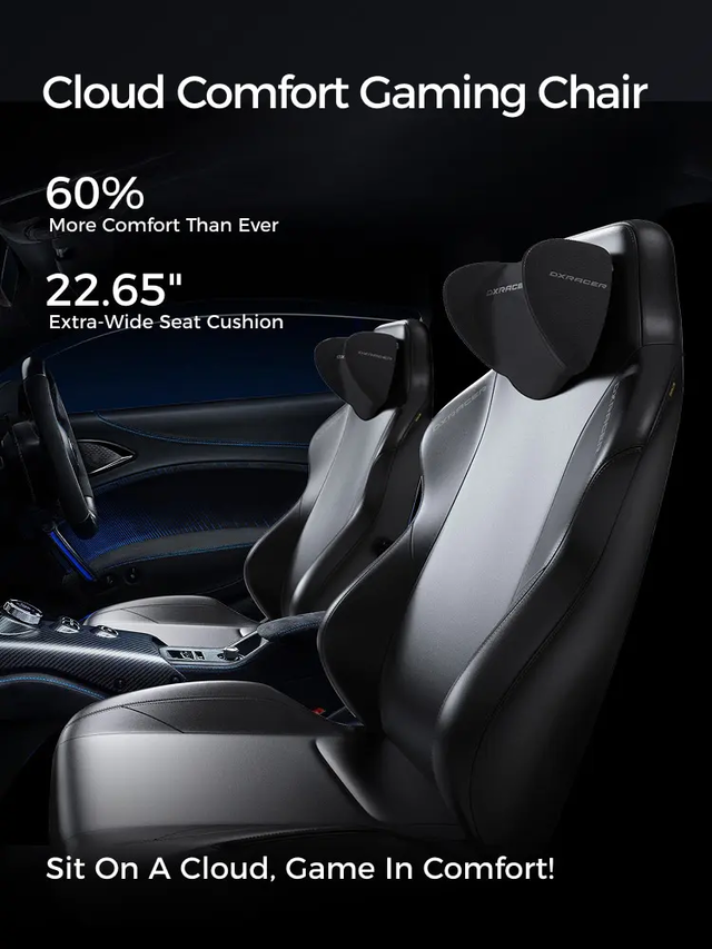 DXRACER CRAFT Series Black Red Gaming Chair -  XL, Red