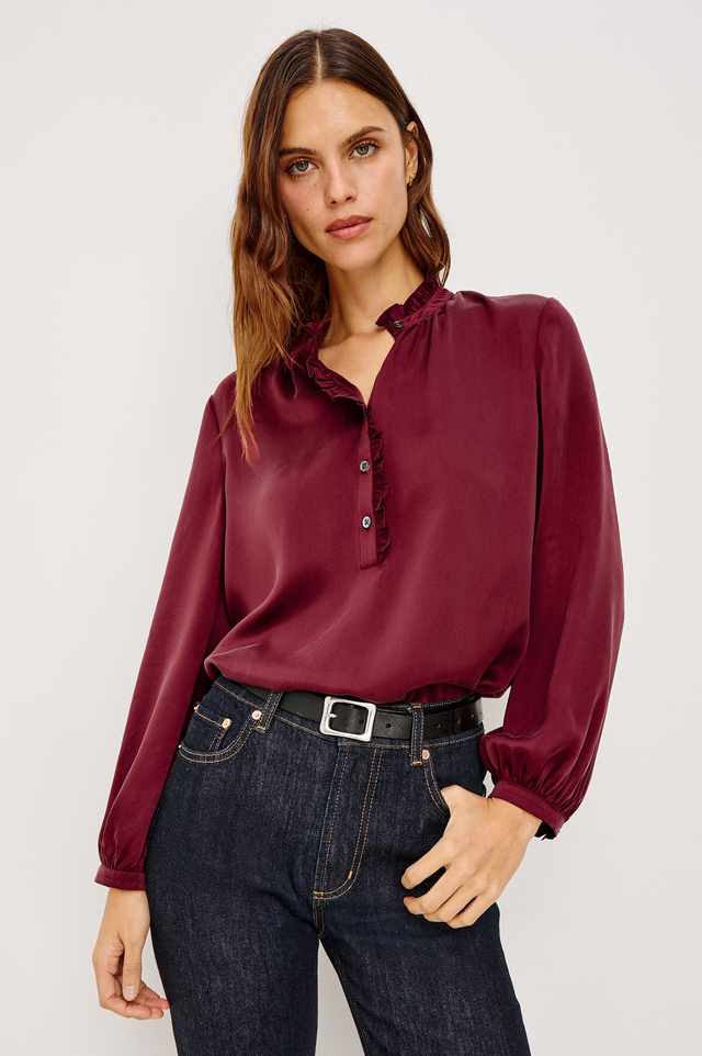 SIEN TOP - GARNET