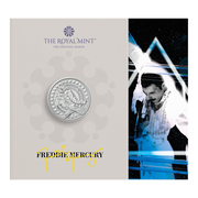 Freddie Mercury 2025 UK £5 Brilliant Uncirculated Coin