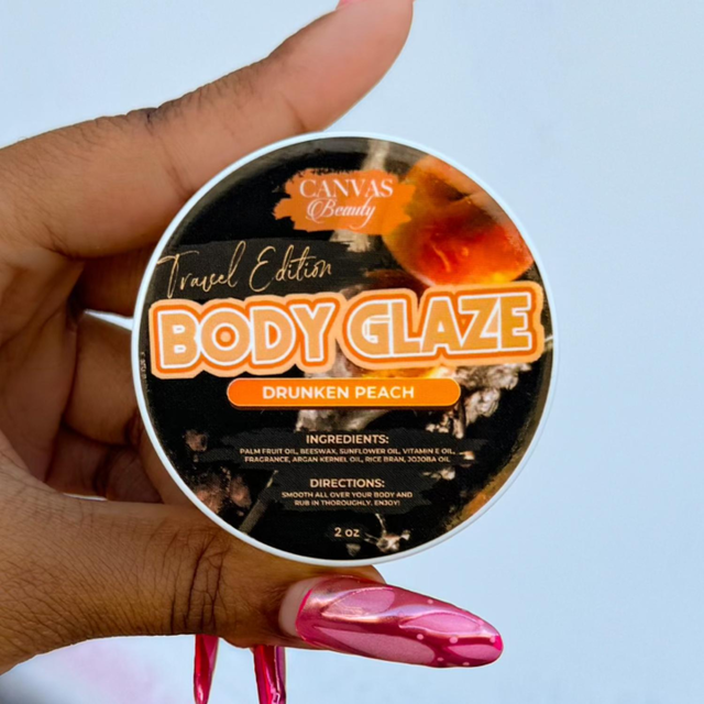(NEW) TRAVEL SIZED DRUNKEN PEACH BODY GLAZE