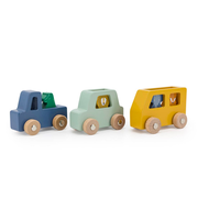 Wooden Animal Car Set