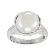 Be Poise Ring, White Pearl