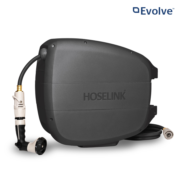 Evolve Retractable Hose Reel | Charcoal