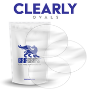 Clearly - Ovals - 10 Adhesive Patches