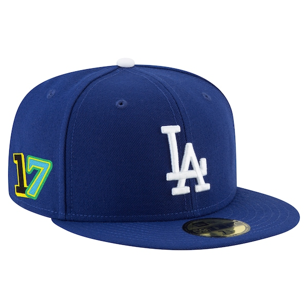 Men's Los Angeles Dodgers Shohei Ohtani New Era Royal 2025 Player’s Weekend 59FIFTY Fitted Hat