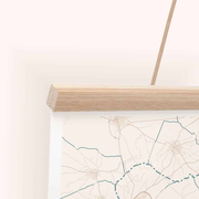 Wooden Poster Hanger