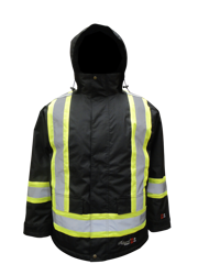 Viking Prof Freezer 300D -50C Insulated Fr Parka Black