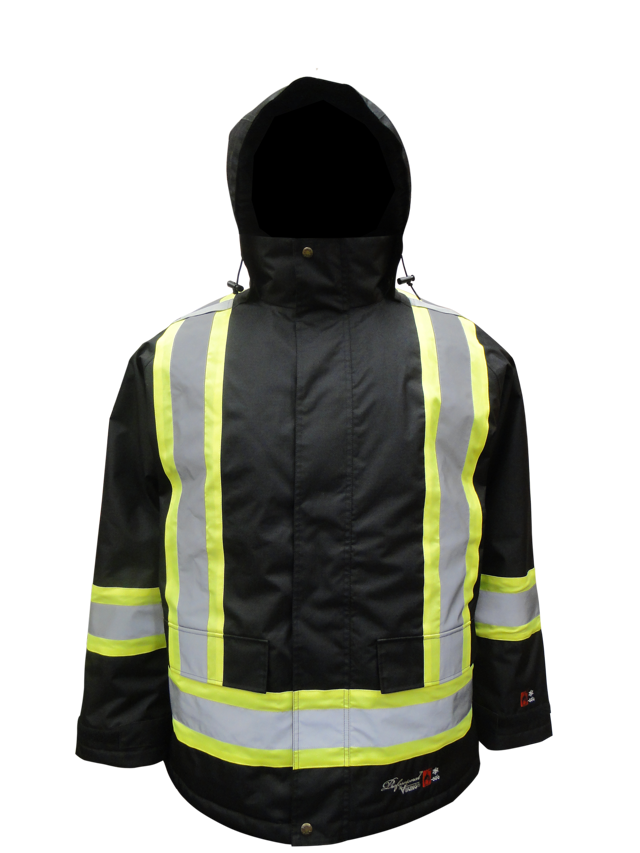 Viking Prof Freezer 300D -50C Insulated Fr Parka Black
