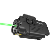 Nitecore NPL25 GL 900 Lumen Rechargeable Mounted Flashlight with Green Laser Sight