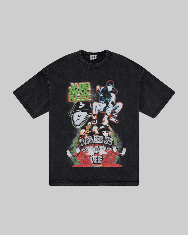 Showdown Jabbawockeez Vintage Tee Black