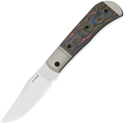 Kizer Cutlery Trestle Slip Joint Gray Titanium & 80s Camo Carbon Fiber Folding M390 Knife 3761A2