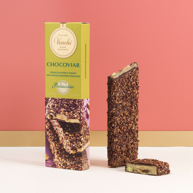 Chocoviar Pistachio soft bar, 7.05 oz