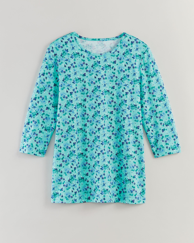 Three-Quarter Sleeve Anytime Tee