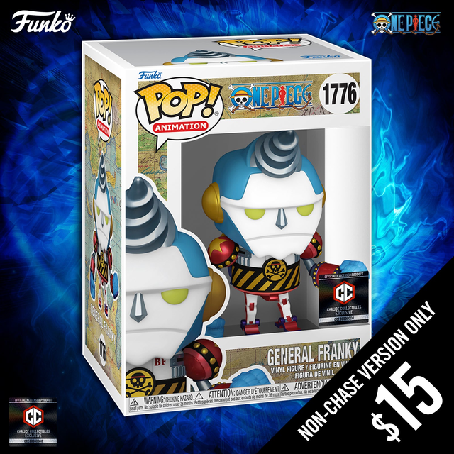 Funko Pop! Chalice Exclusive: One Piece S9: General Franky #1776 (Non-Chase)