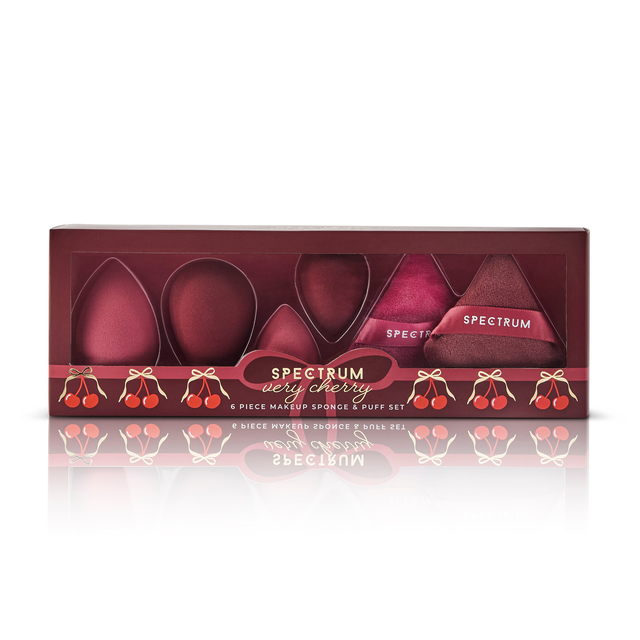 Very Cherry 6 Piece Sponge & Puff Bundle