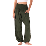 Olive Harem Pants