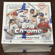 2024 Topps Chrome Baseball Logofractor Edition Factory Sealed Box Rare