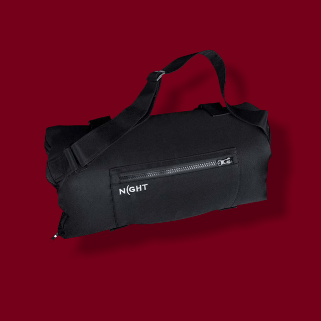 Silk Airlight Foam Pillow Travel Compression Case