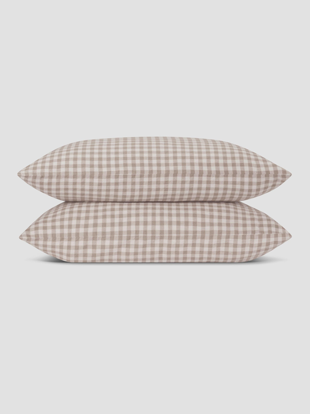 White Linen Blend Duvet Cover