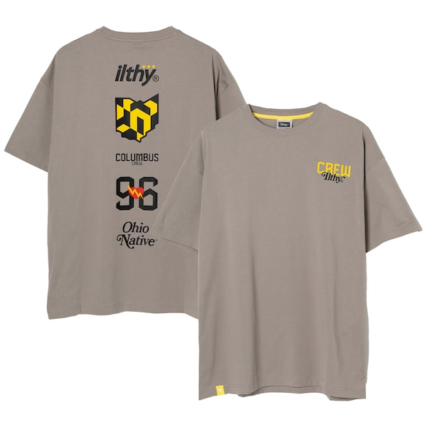 Unisex Gray ILTHY x Columbus Crew Heavyweight T-Shirt
