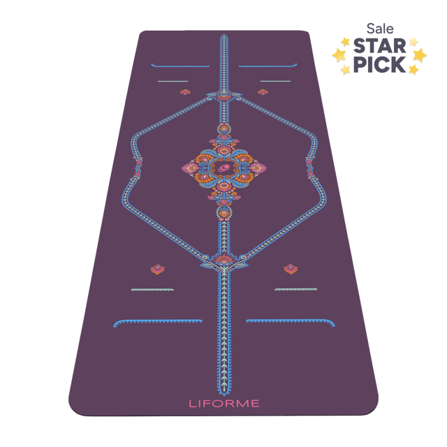 Liforme Mindful Garden Yoga Mat
