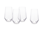 Prism Tall Drinking Glasses, Set of 4