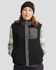 Women's Co-Z High Pile Vest - Black Stingray