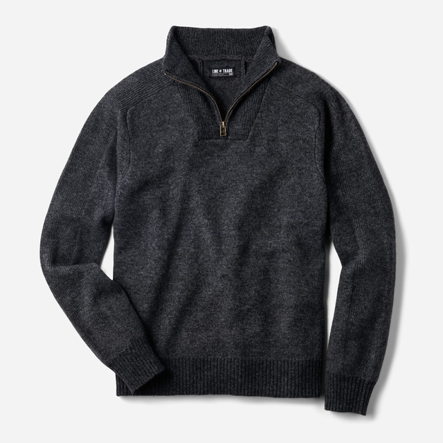 Line of Trade Reed Quarter-Zip Sweater | Bespoke Post