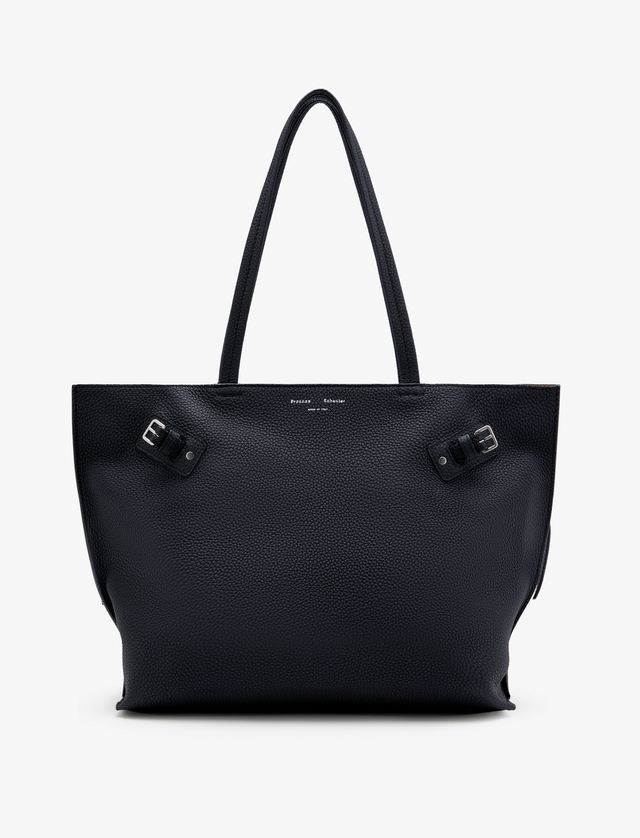 Days Tote in Pebbled Calf