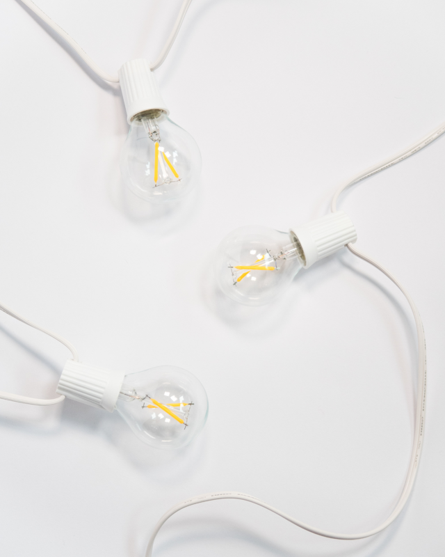 Ambience Globe LED Plug In String Lights