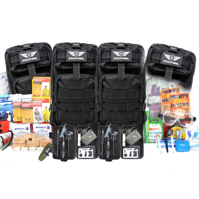 10 Person Emergency Kit / Survival Bag (72 Hours) Stealth Angel Survival