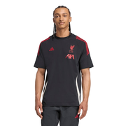 Liverpool adidas Training T-Shirt - Black