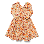 The Long Sleeve Peter Pan Dress in Wonderland