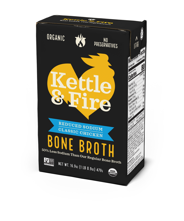 Reduced Sodium Chicken Bone Broth