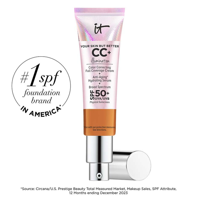 CC+ Cream Illumination Full-Coverage Foundation with SPF 50+