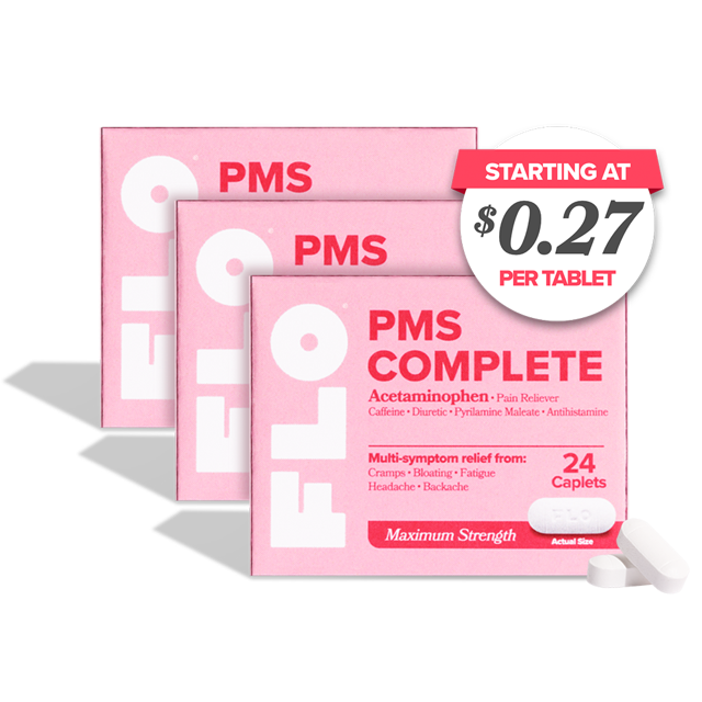 FLO - PMS Complete Relief Tablets (3 Pack)