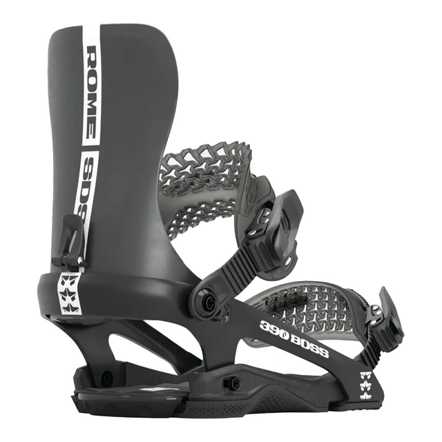 Rome 390 Boss Snowboard Bindings | Black, L/XL