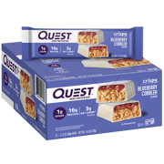 Blueberry Cobbler Crispy Hero Protein Bars