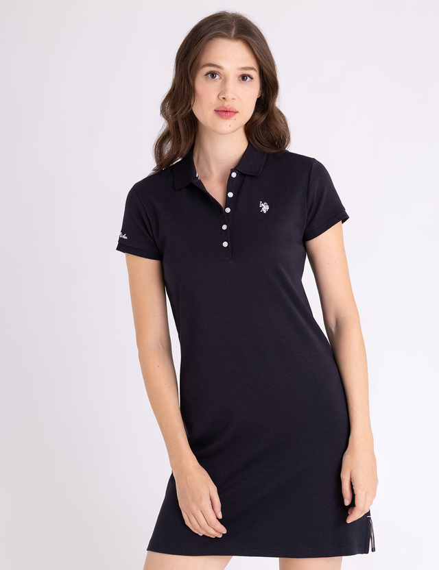 SLIM FIT POLO DRESS