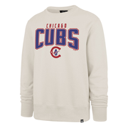Chicago Cubs Blues Alt City Mark Sandstone Unisex Crew by '47 Brand