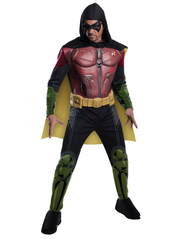 DC Comics Muscle Chest Robin Arkham Mens Costume