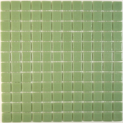 Light Green 1x1 Glass Glossy Tile